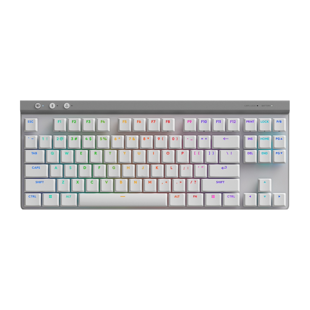 Teclado Gaming Rgb Logitech 6515 Lightspeed Tkl Mecanico Bluetooth Español