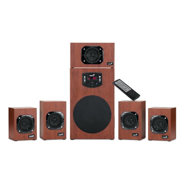 Parlante Bluetooth Genius RS2 SWHF5.1 Madera