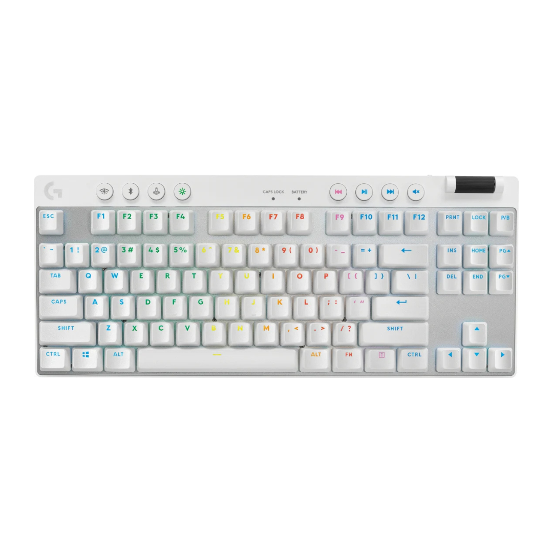 Teclado Gaming Rgb Logitech G Pro X Tkl Mecanico Bluetooth Ingles
