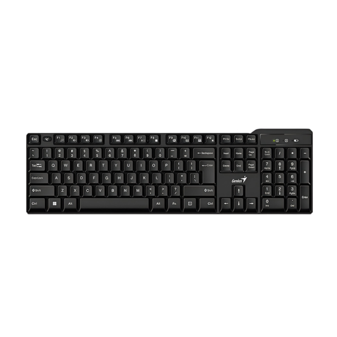 TECLADO GENIUS KB-7100X MEMBRANA ALAMBRICO ESPAÑOL 31320001401 NEGRO