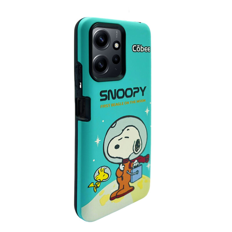 Cōbee Inc Xiaomi Redmi Note 12 4G Snoopy Nasa / Turquesa - Imagen 2