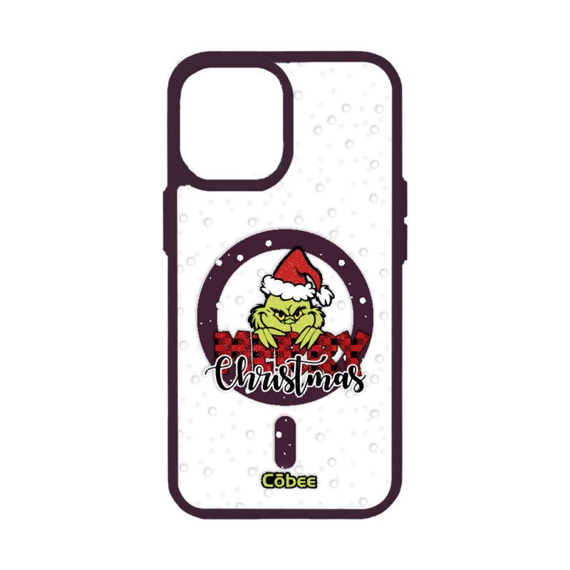 Côbee Canvas MagSafe iPhone 11 Grinchmas / Morado - Imagen 2