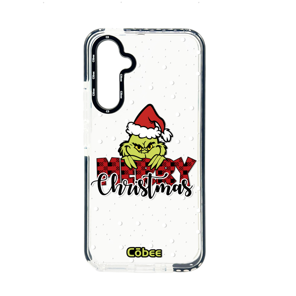 Côbee Log Samsung A54 Grinchmas / Borde Negro