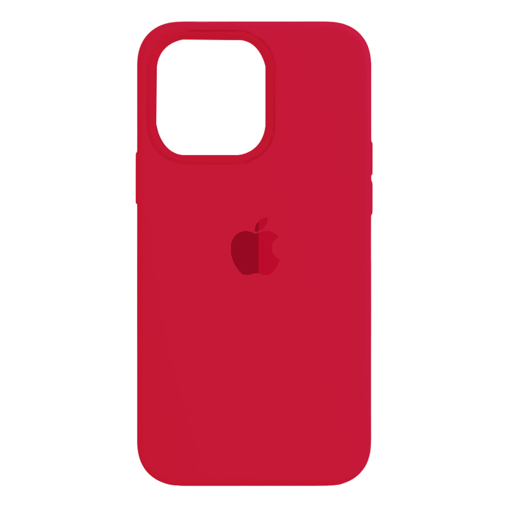 Estuche Silicon iPhone 14 Pro Rojo