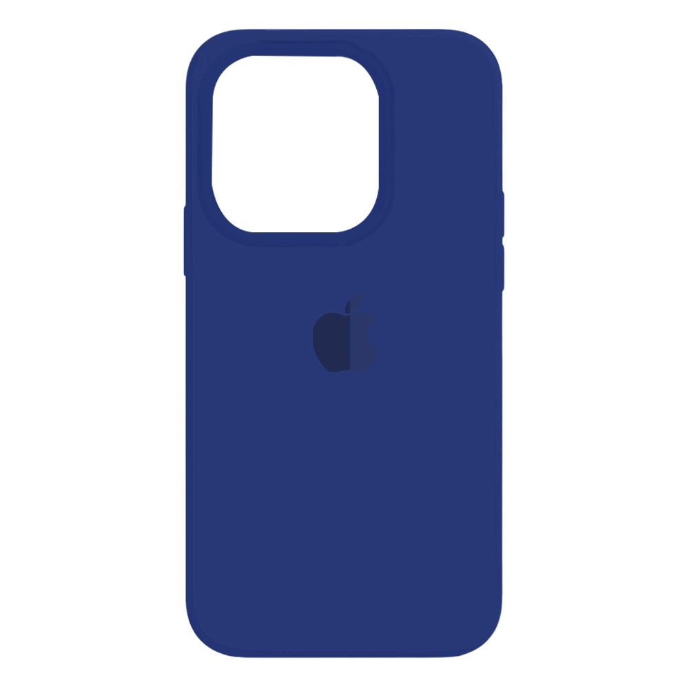 Estuche Silicon Iphone 15 Pro Max Azul