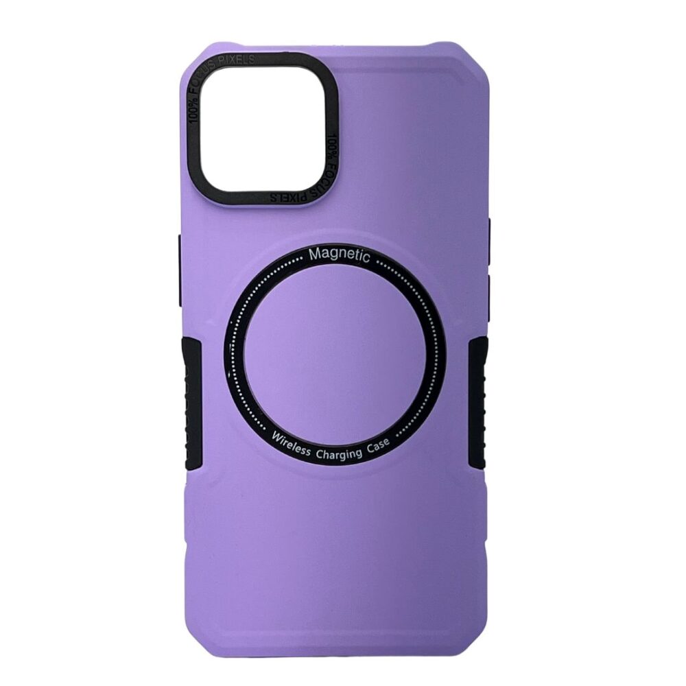 Estuche MagSafe ContraGolpe Iphone 13/14 Lila