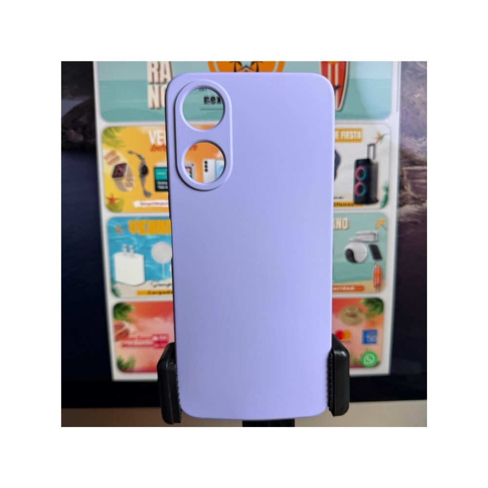 Estuche Tipo Silicon Honor X5 Plus Lila