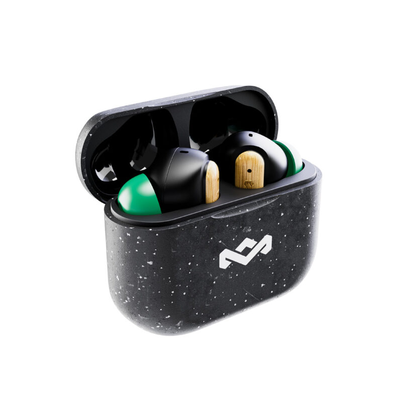 Audifonos Bluetooth Pods Marley Little Bird Negro