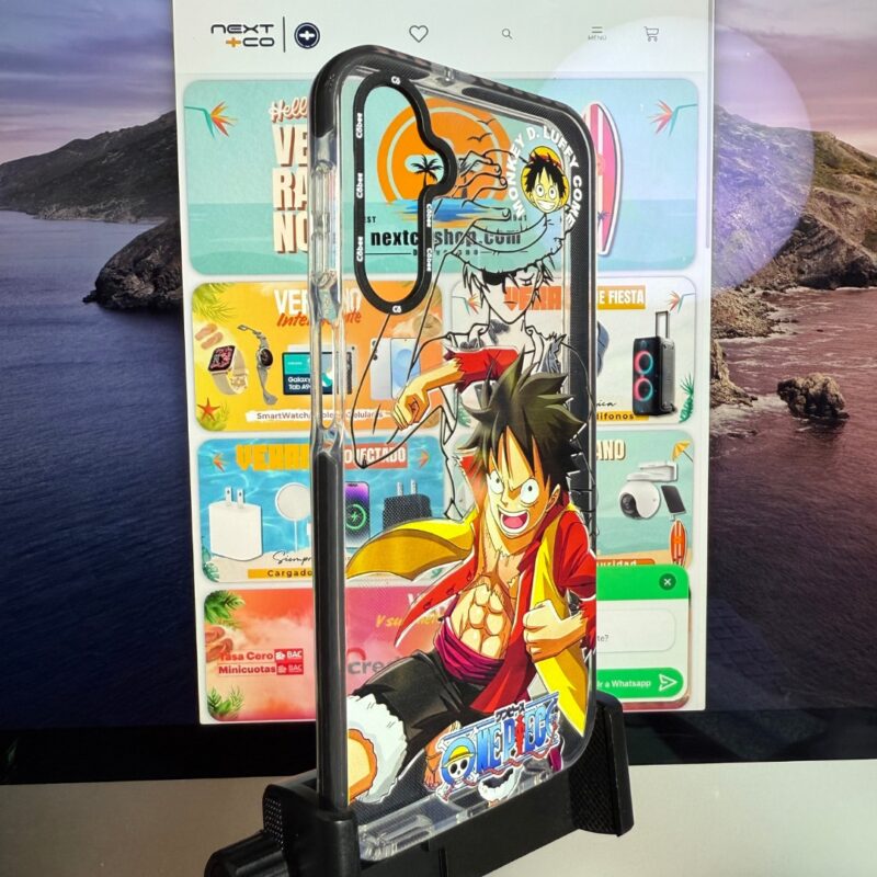 Côbee Log Samsung A24 One Piece Luffy / Borde Negro - Imagen 2
