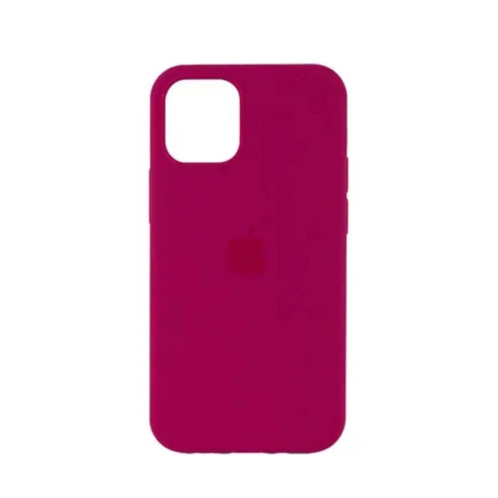 Estuche Silicon iPhone 12 mini vino