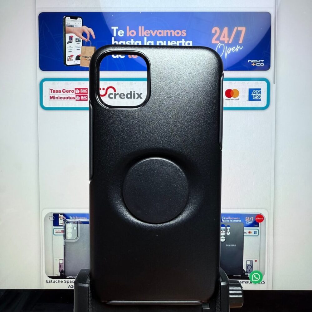 Estuche Box PopSocket Iphone 11 Pro max Negro