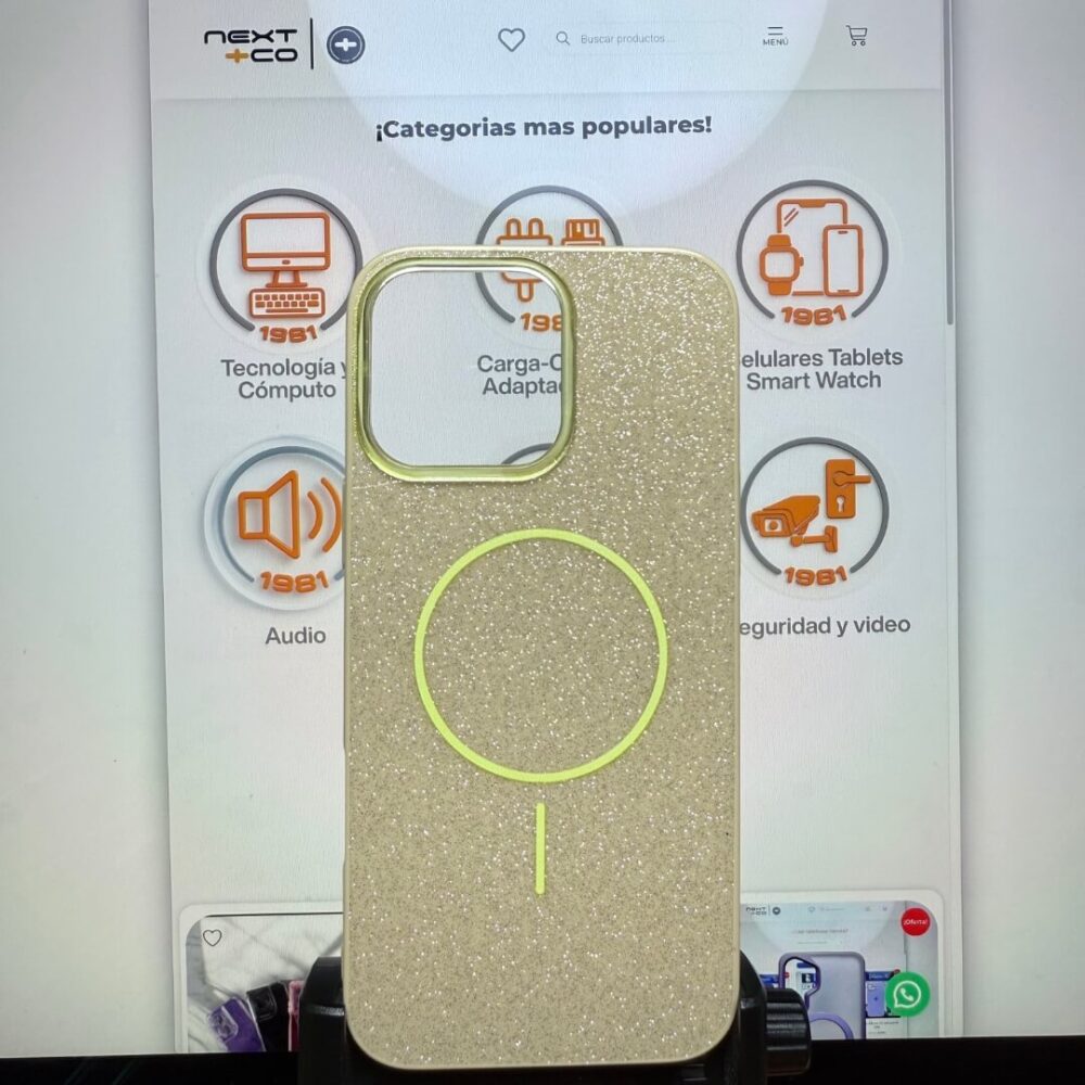 Estuche MagSafe Iphone 16 Pro Max Beige