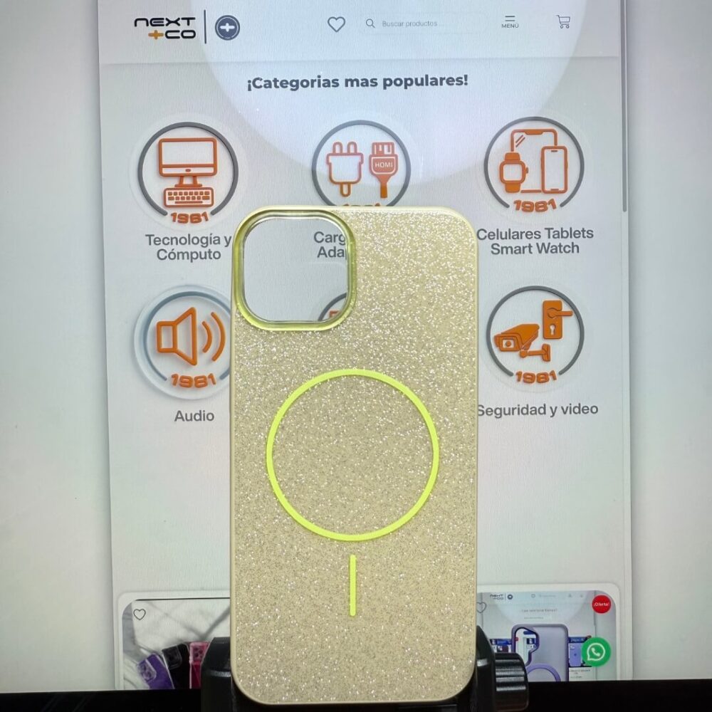 Estuche MagSafe Iphone 13/14 Beige