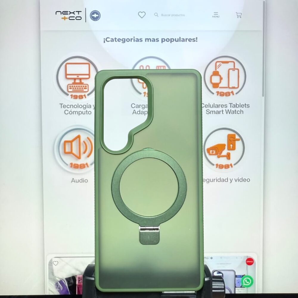 Estuche Hoti Revo MagSafe Samsung S25 Ultra Verde Oscuro