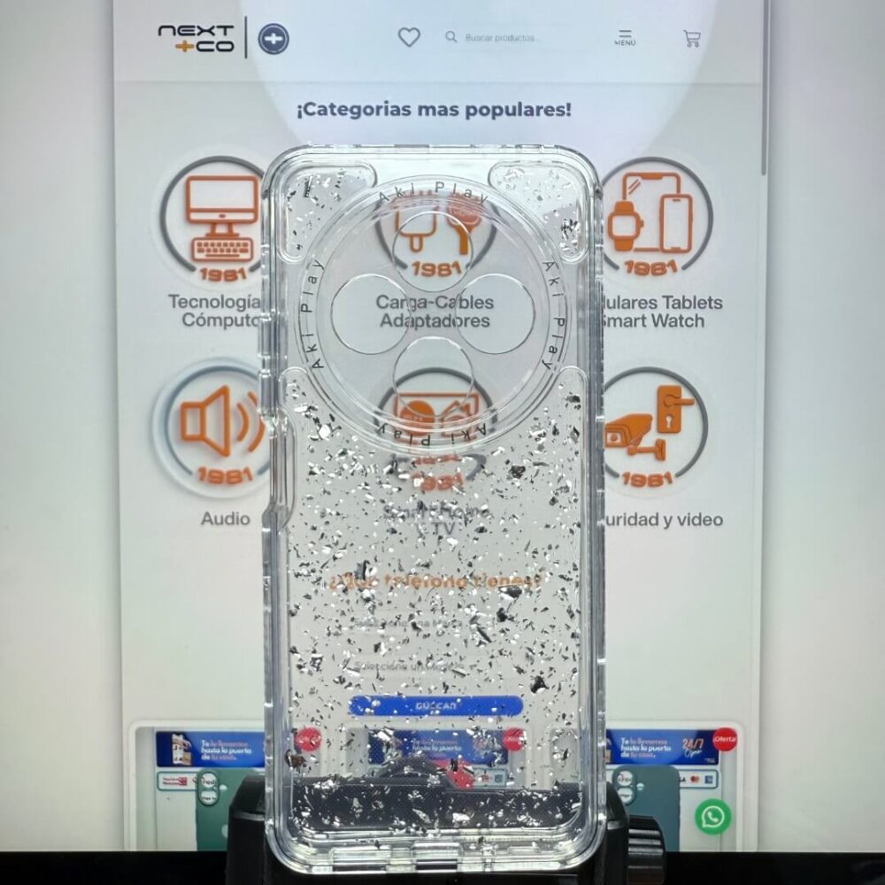 Estuche SP Escarcha Redmi 14C Transparente