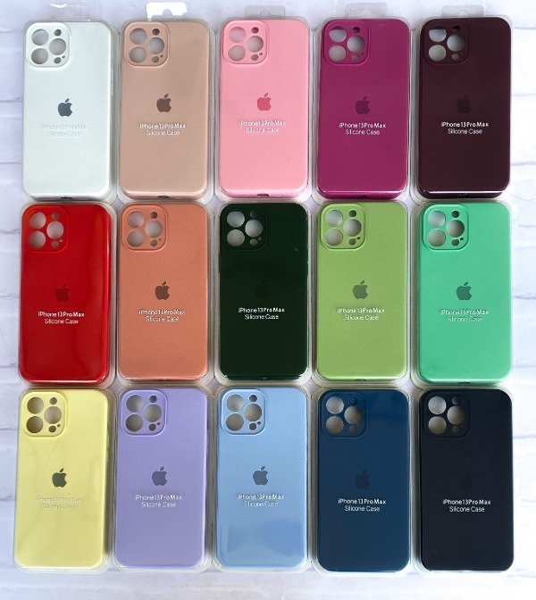 Estuche Silicon CC Iphone 13 Pro Max