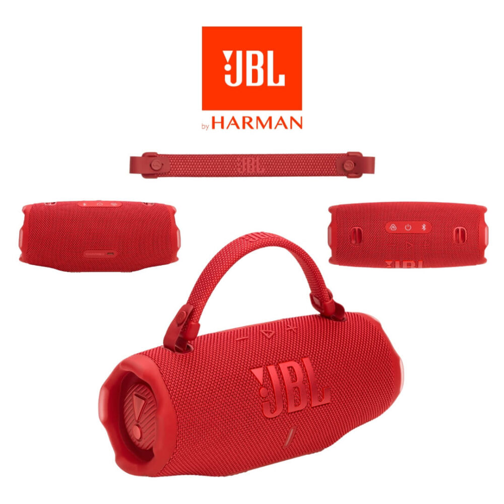 Parlante Bluetooth JBL CHARGE 6 Rojo