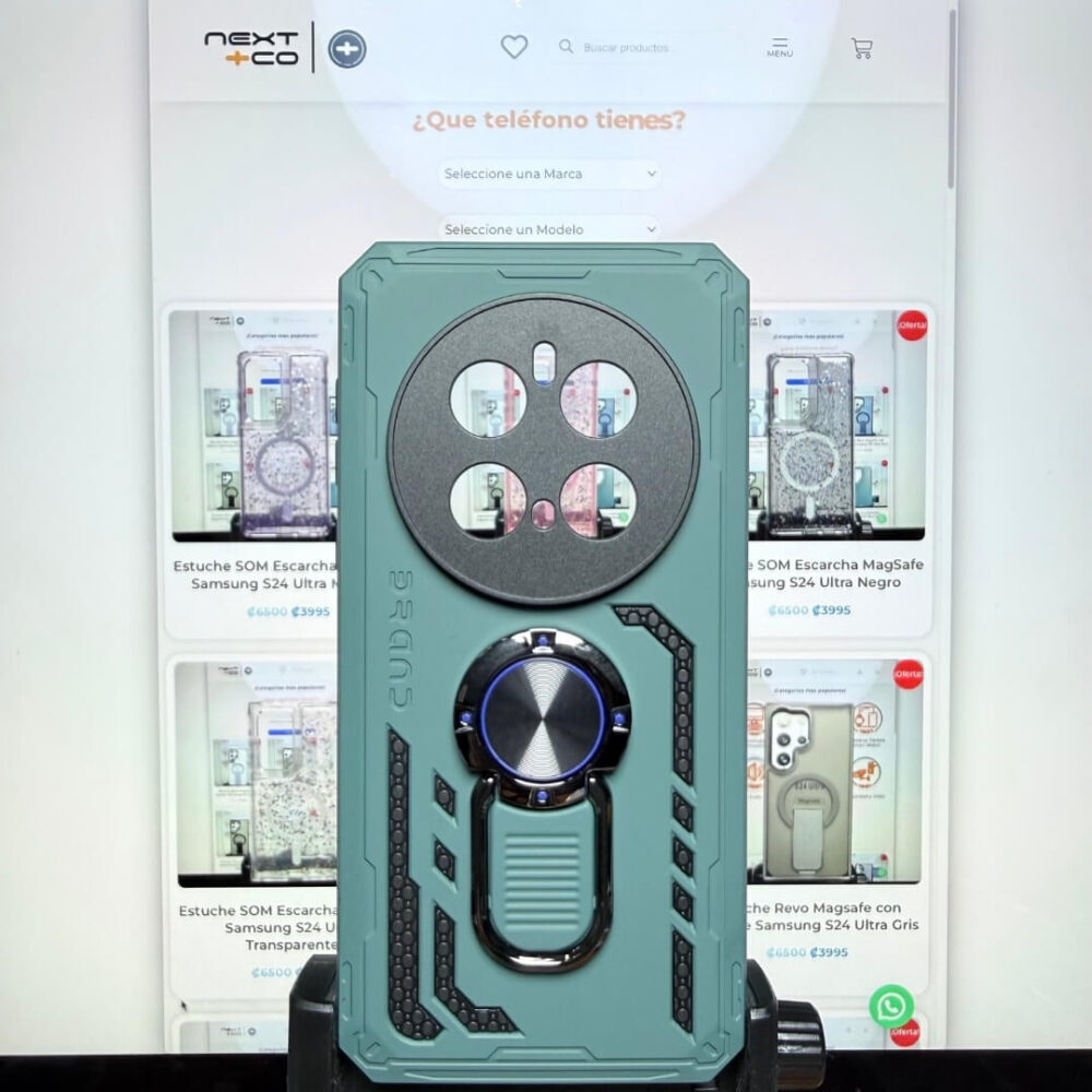 Estuche Anillo Honor Magic 7 Pro Verde Oscuro