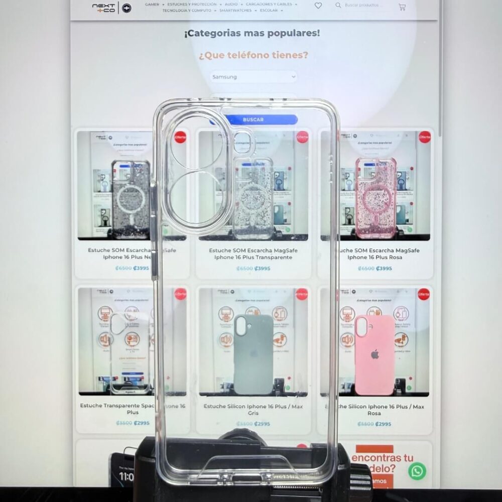 Estuche Transparente Space Poco X7 Pro