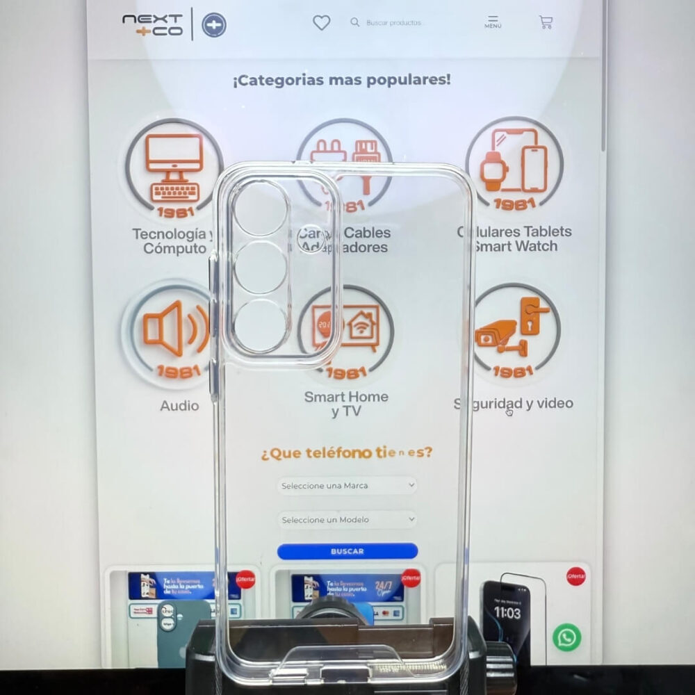 Estuche Transparente Space Samsung S25 Plus