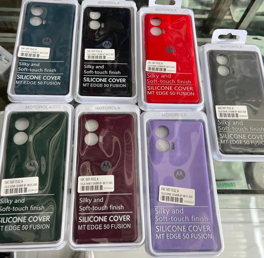 Estuche Silicon Motorola Edge 50 Fusión