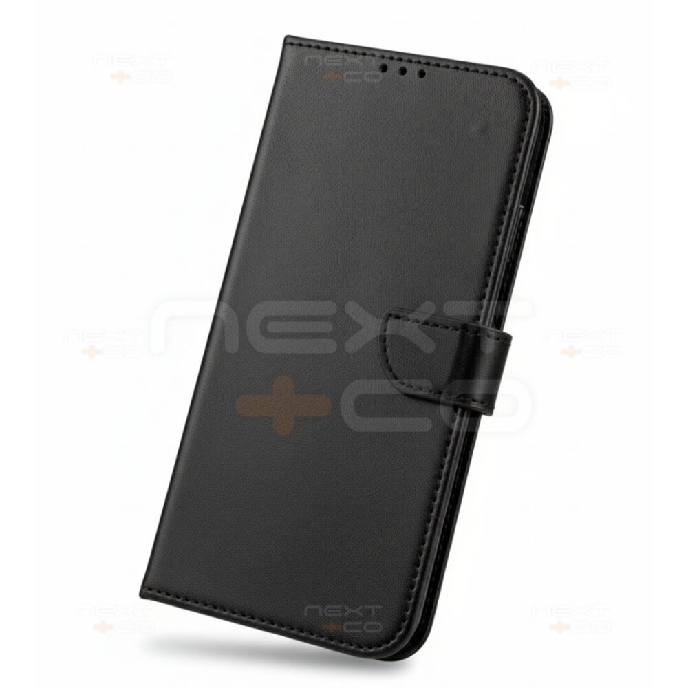 Estuche Agenda Cuero Redmi 14C Negro