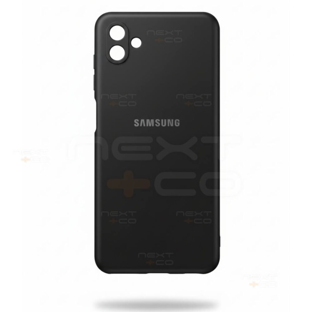 Estuche Silicon Samsung A04 Negro