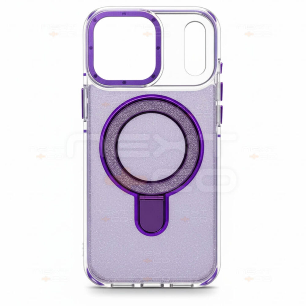 Estuche Escarchado Unique MagSafe Iphone 17 Pro Morado