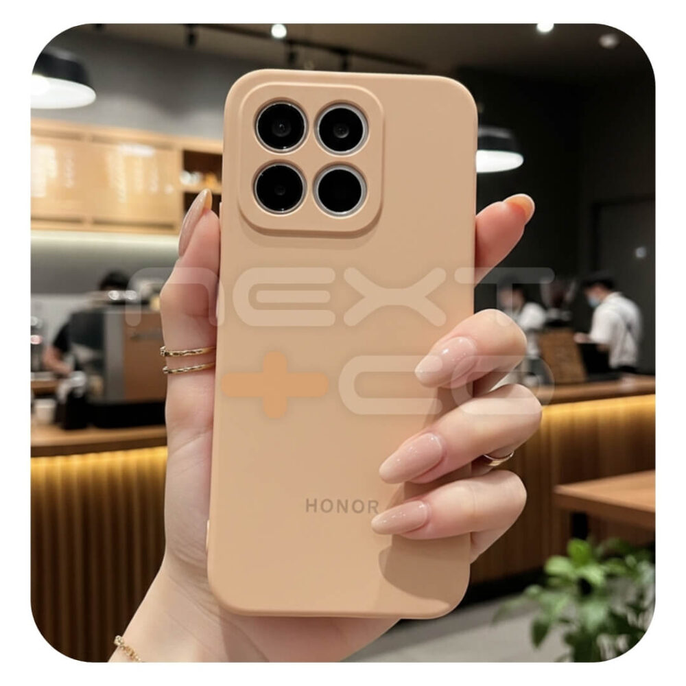 Estuche Silicon Honor X8C Durazno