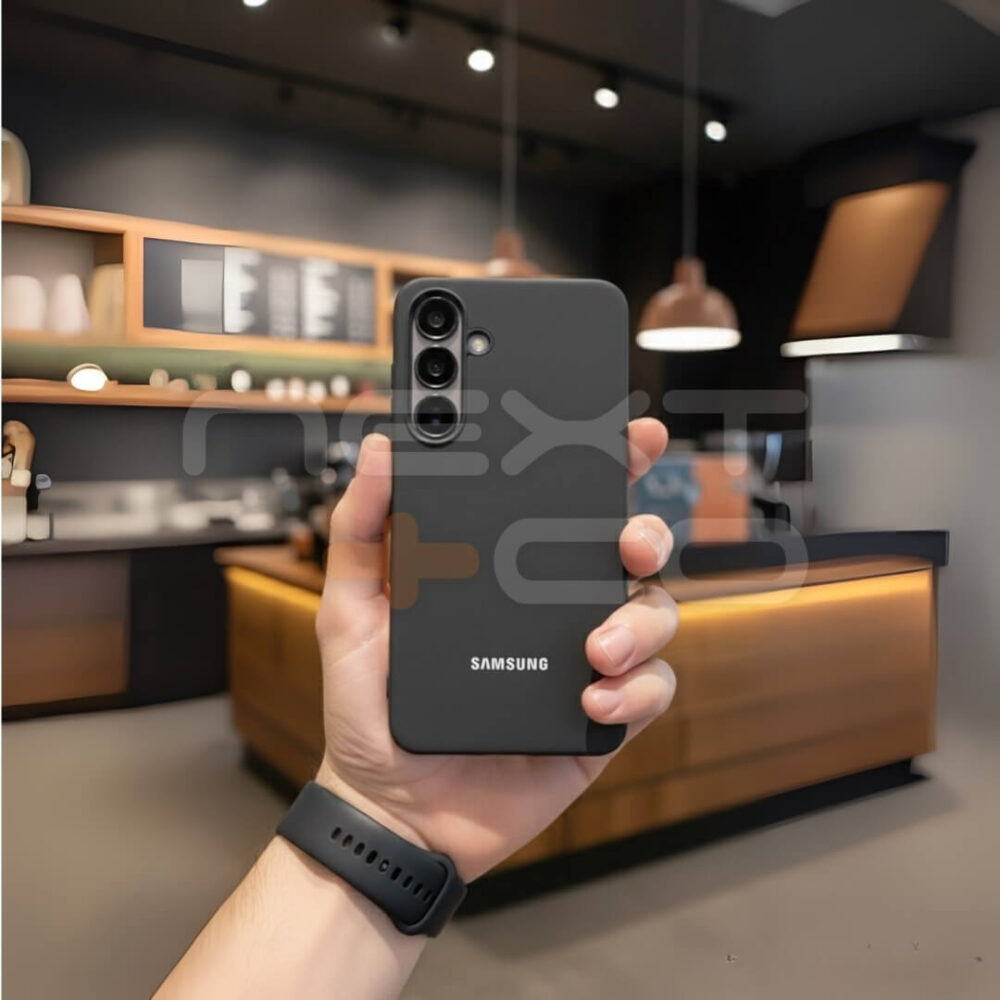 Estuche Silicon Samsung S24 Plus Negro