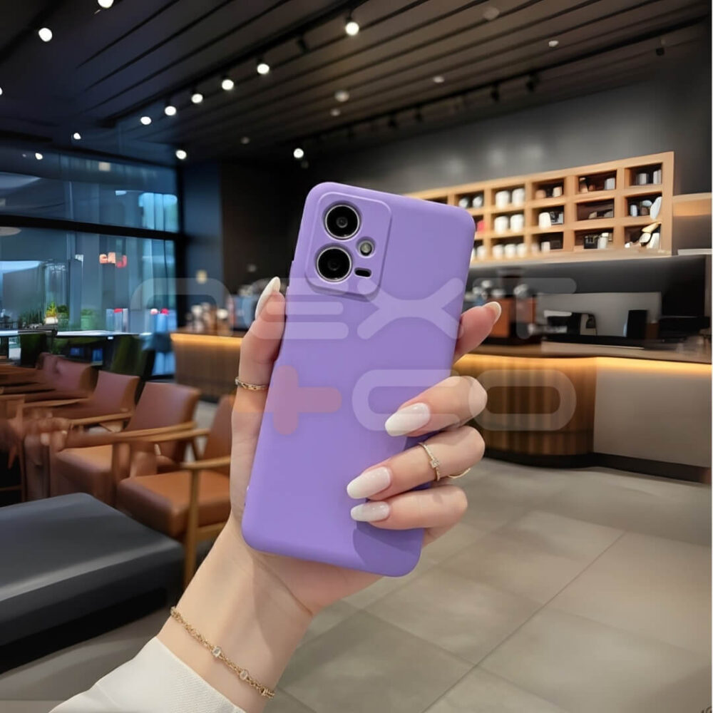 Estuche Silicon Xiaomi Poco X5 Lila