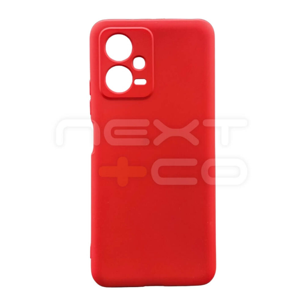 Estuche Silicon Xiaomi Poco X5 Rojo
