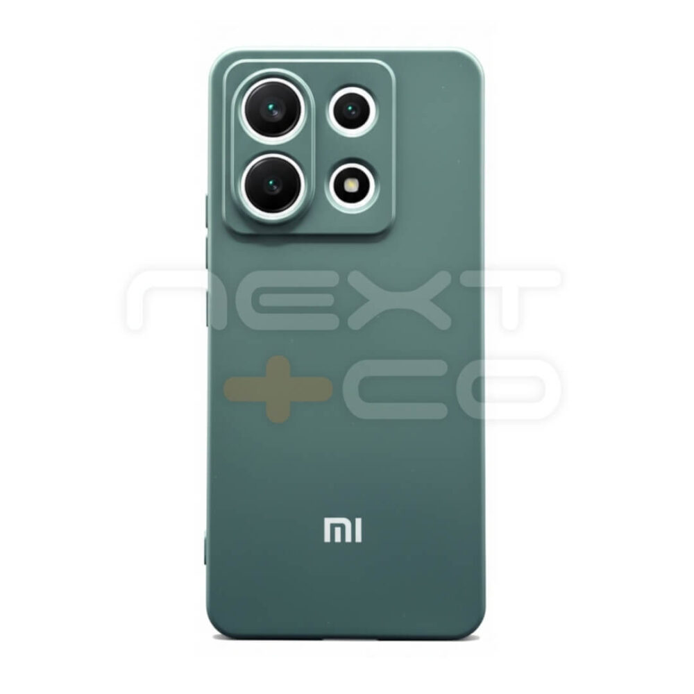 Estuche Silicon Xiaomi Poco X6 Verde Oscuro
