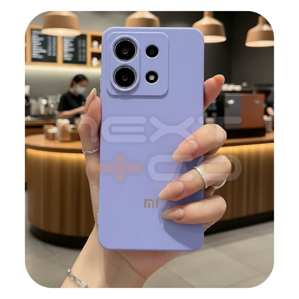 Estuche Silicon Xiaomi Poco X6 Lila