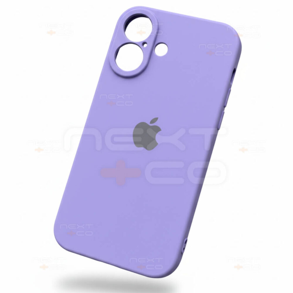 Estuche Silicon Iphone 16 Lila