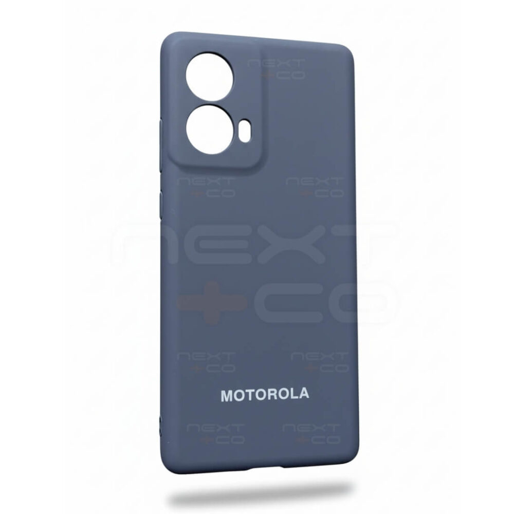 Estuche Silicon Motorola G85 Azul