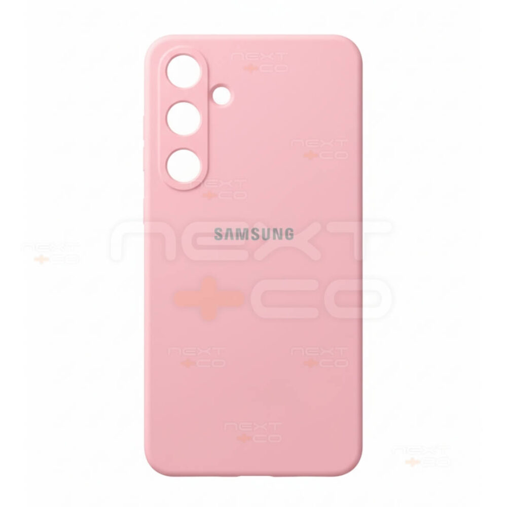 Estuche Silicon Samsung S24 Plus Rosa