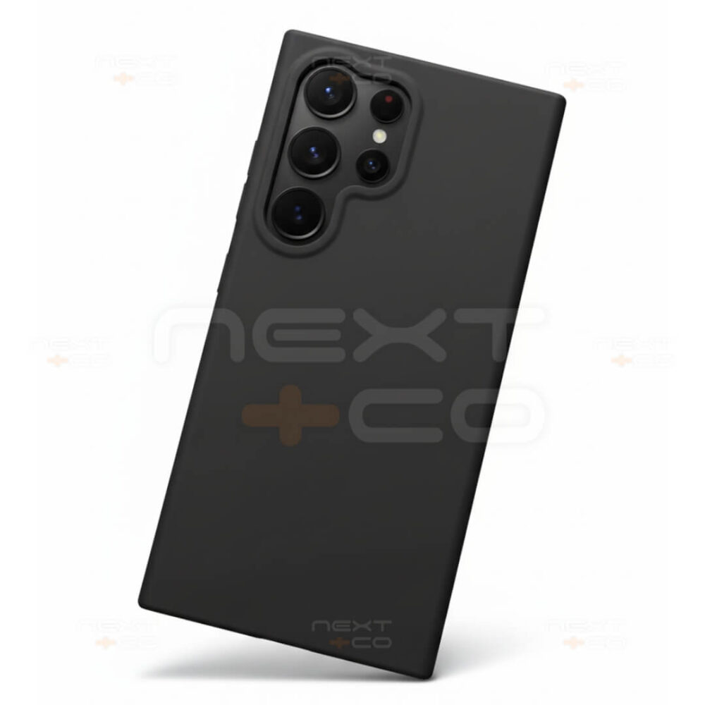 Estuche Silicon S24 Ultra Negro