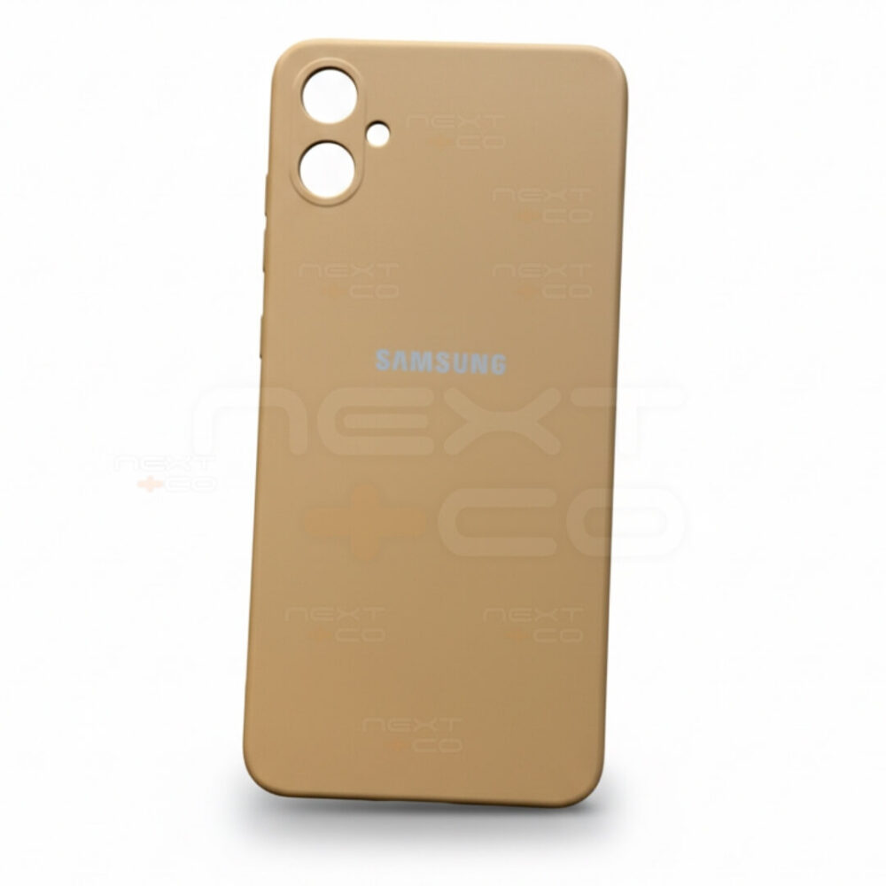 Estuche Silicon Samsung A05 Cafe