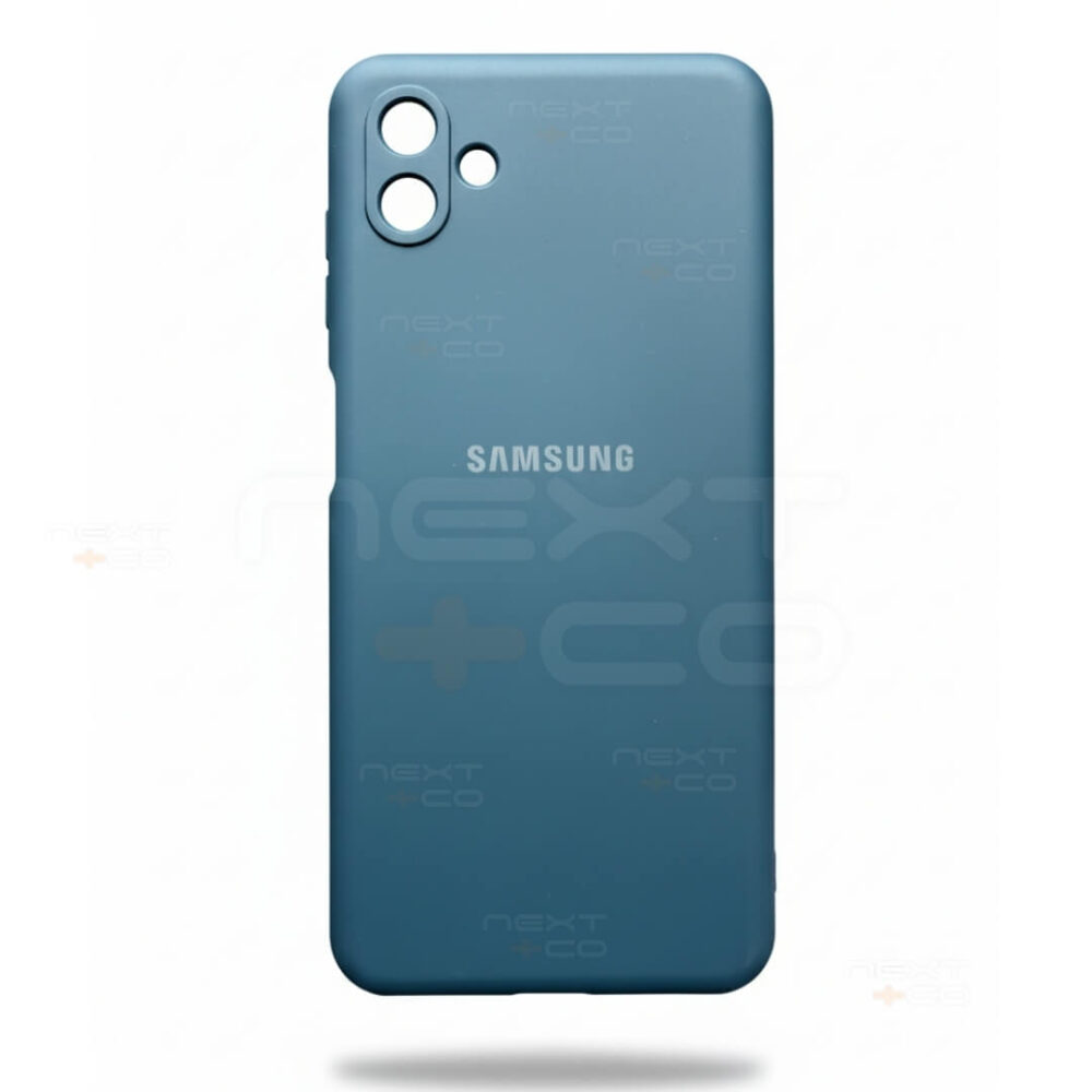 Estuche Silicon Samsung A04 Azul Teal