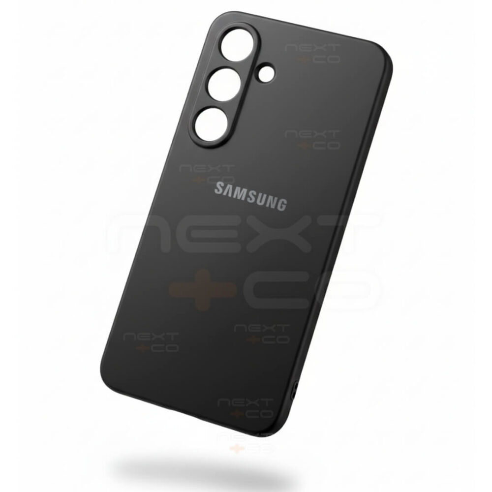 Estuche Silicon Samsung S25 Negro