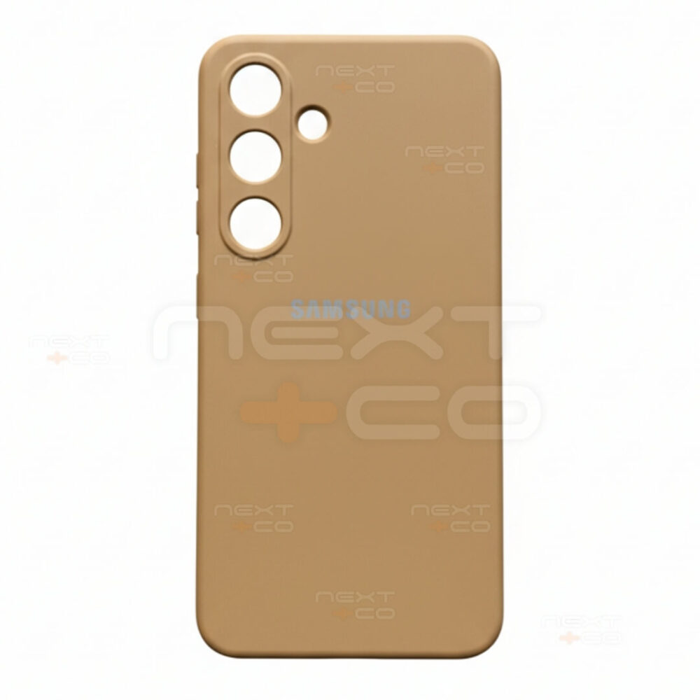 Estuche Silicon Samsung S24 Cafe