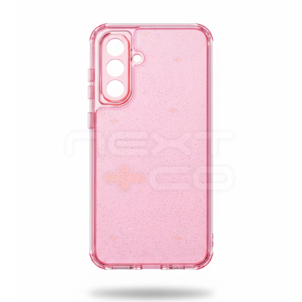 Estuche Escarcha 3 en 1 Samsung A36 Rosa