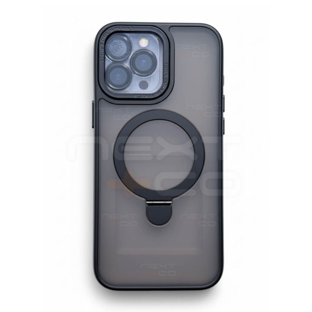 Estuche Revo Magsafe Bracket con Lentes Iphone 16 Pro Max Negro