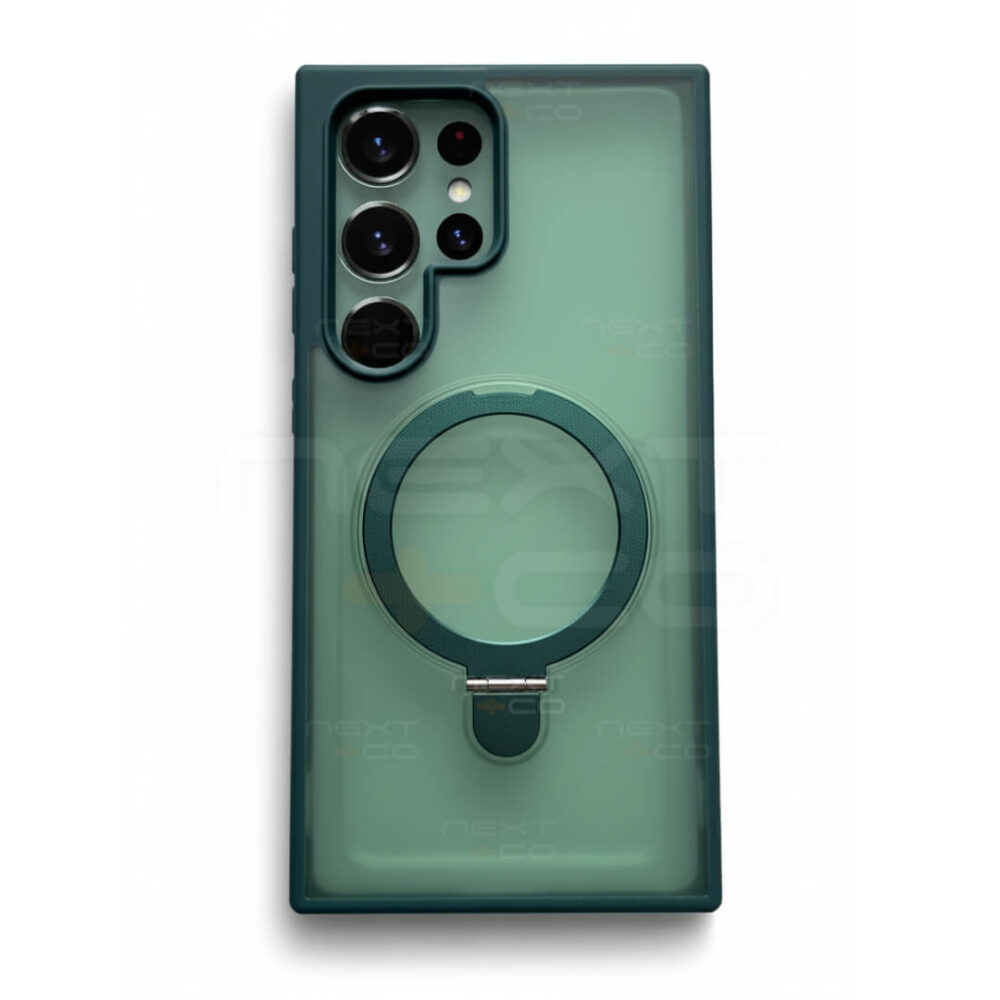 Estuche Revo Magsafe con lentes Samsung S24 Ultra Verde Oscuro