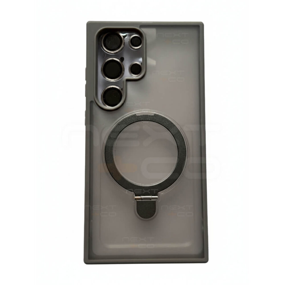 Estuche Revo Magsafe con lentes Samsung S25 Ultra Gris