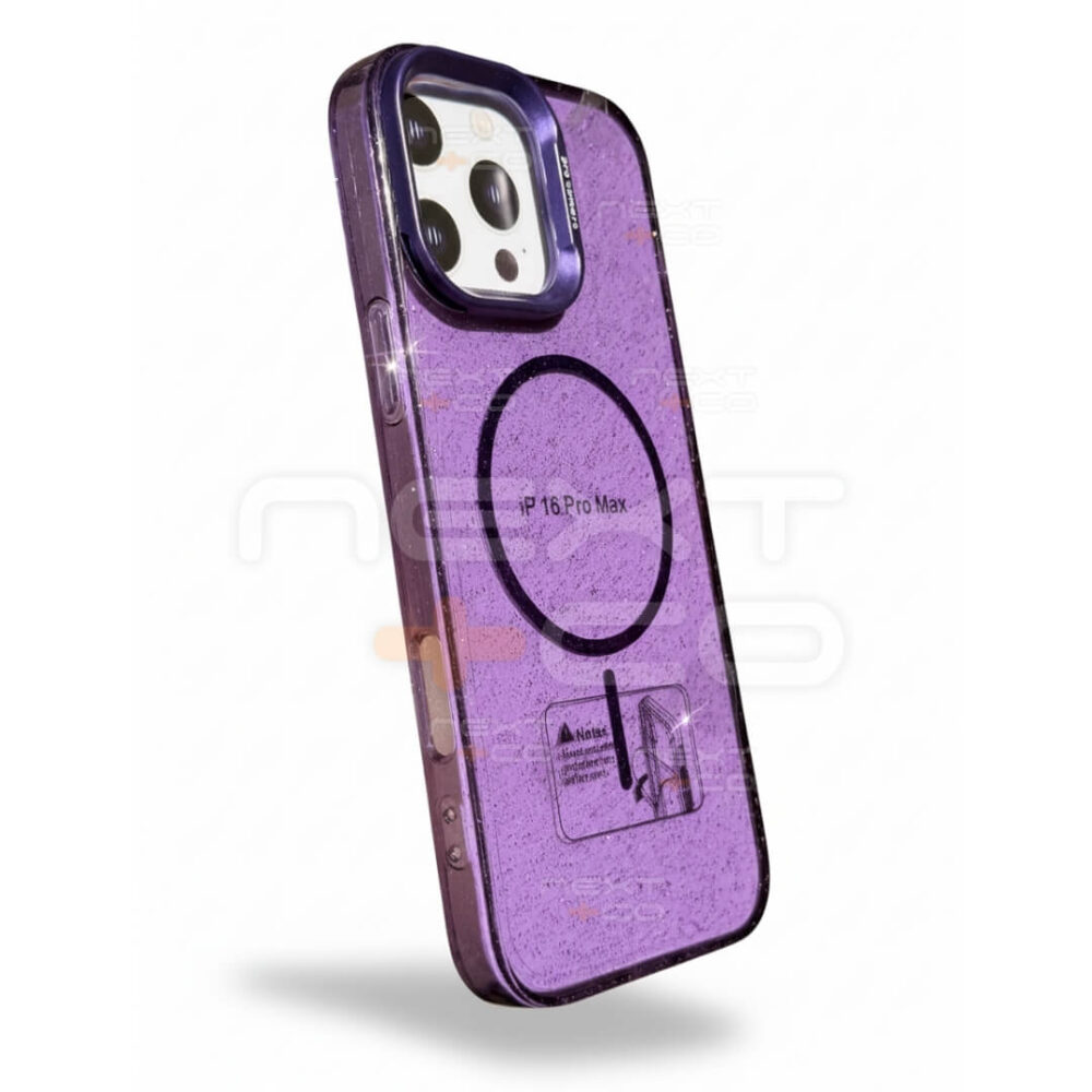 Estuche MagSafe Pro Camara Iphone 16 Pro Max Morado