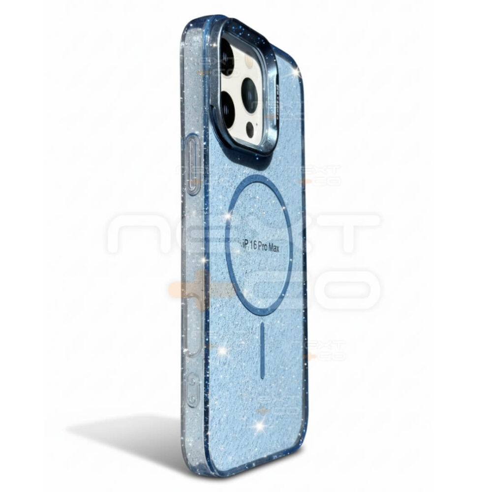 Estuche MagSafe Pro Camara Iphone 16 Pro Max Celeste