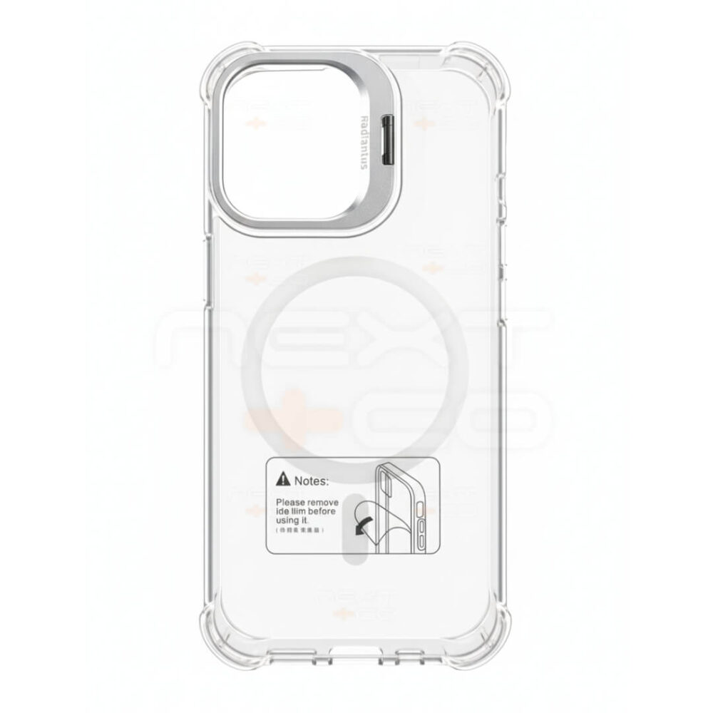 Estuche Transparente MagSafe Radiantus iPhone 17