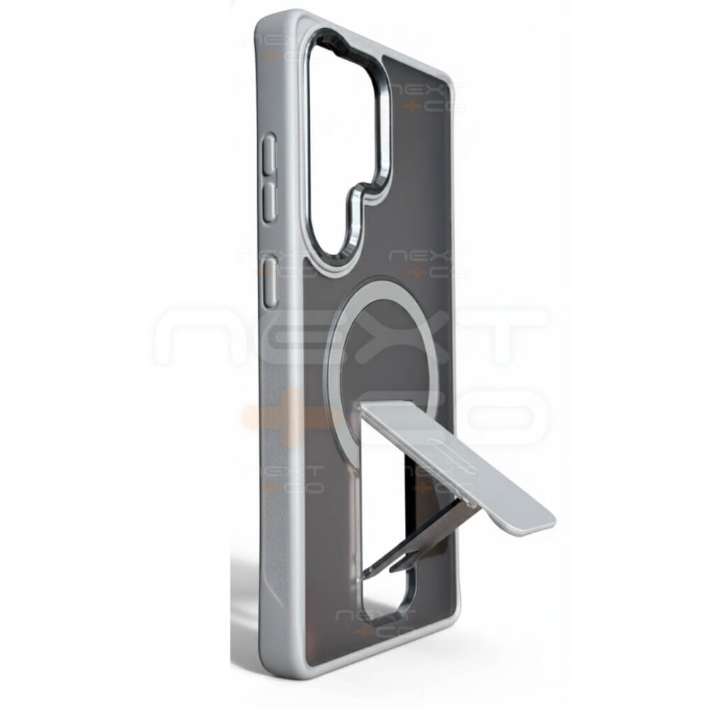 Estuche Revo Magsafe con Soporte Samsung S25 Ultra Gris